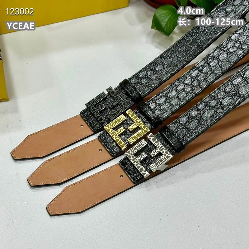 Fendi belt 40mmX100-125cm  8L78